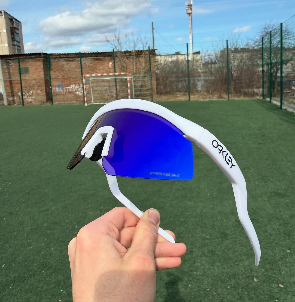 HYDRA Sports Edition (White-Blue) UV- 400 Protection - Image 4