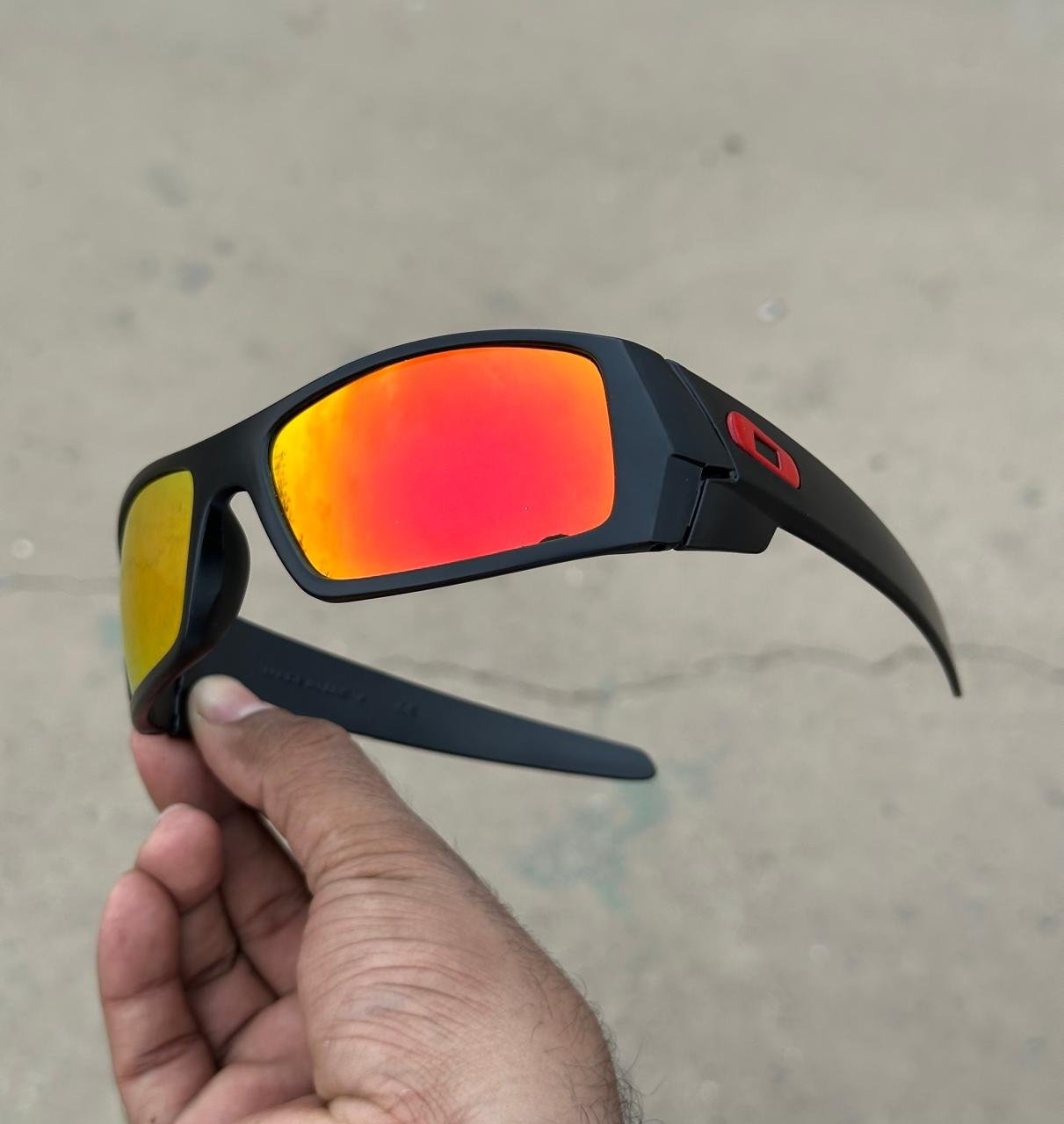 Sports Edition GASCAN (Black-Orange) UV- 400 Protection - Image 2