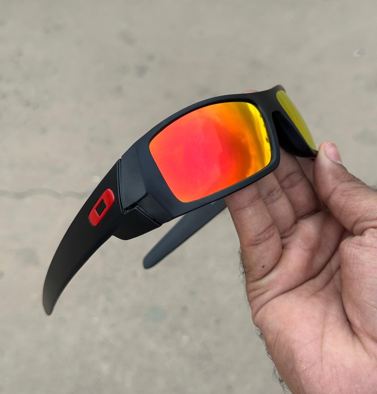 Sports Edition GASCAN (Black-Orange) UV- 400 Protection - Image 4
