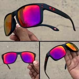 Sports Edition HOLBROOK (Black-Purple) UV- 400 Protection