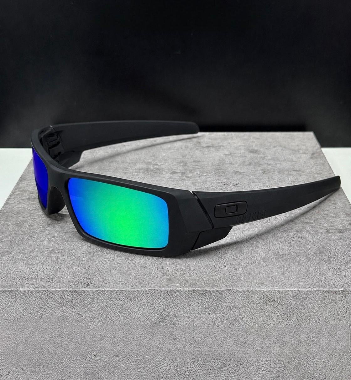Sports Edition GASCAN (Black-Green) UV- 400 Protection