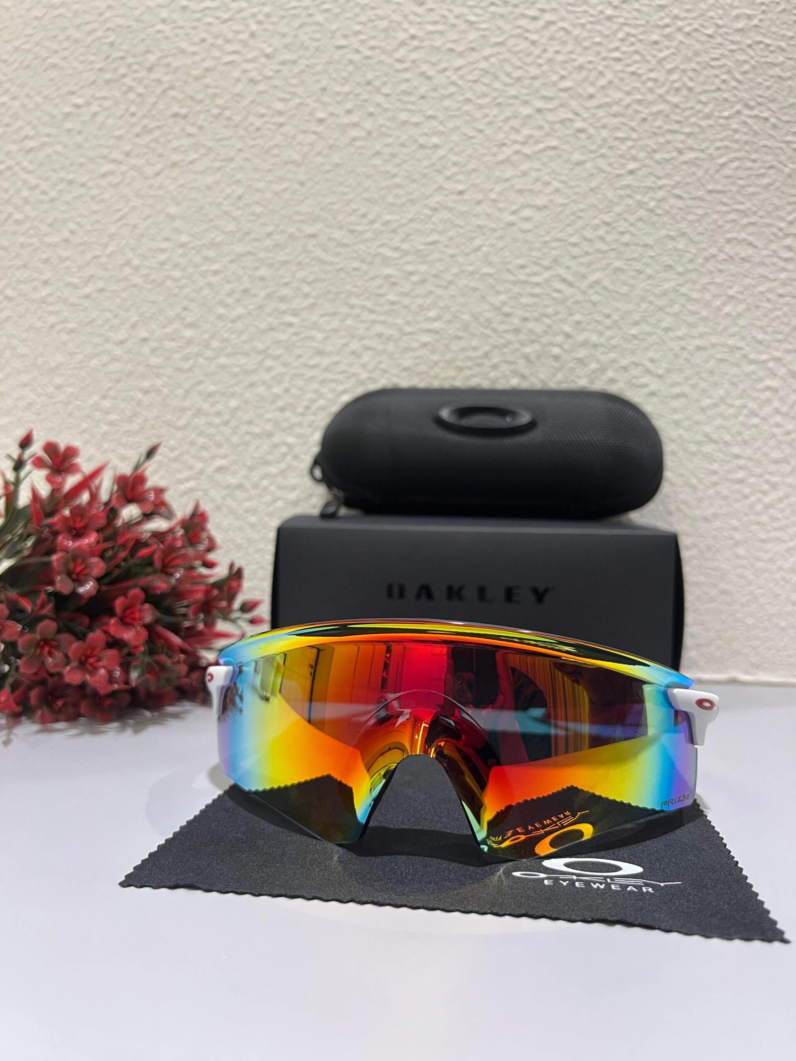 Sports Edition ENCODER (White-Red-Orange) UV- 400 Protection - Image 3