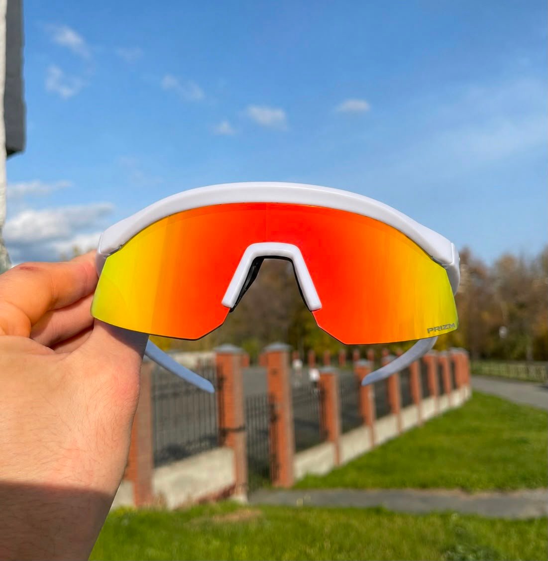 HYDRA Sports Edition (Orange-White) UV-400 Protection - Image 2