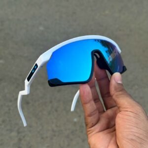 Sports Edition BXTR (White-Blue) UV- 400 Protection