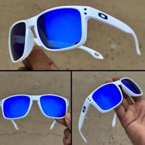 Sports Edition HOLBROOK (White-Blue) UV- 400 Protection