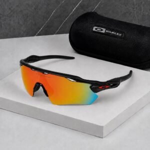 RADAR Sports Edition (Black-Orange) UV-400 Protection