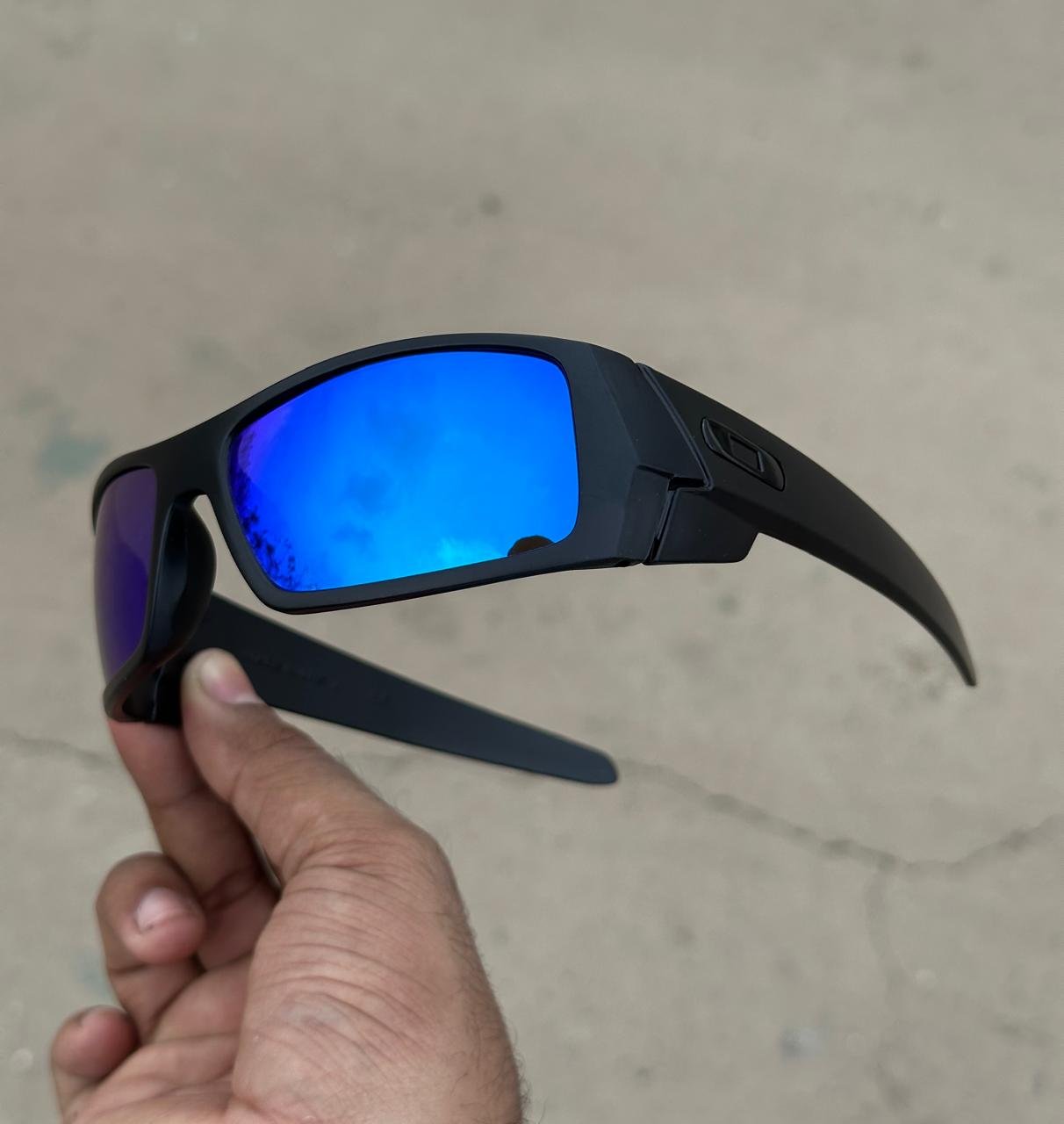 Sports Edition GASCAN (Black-Blue) UV- 400 Protection - Image 2