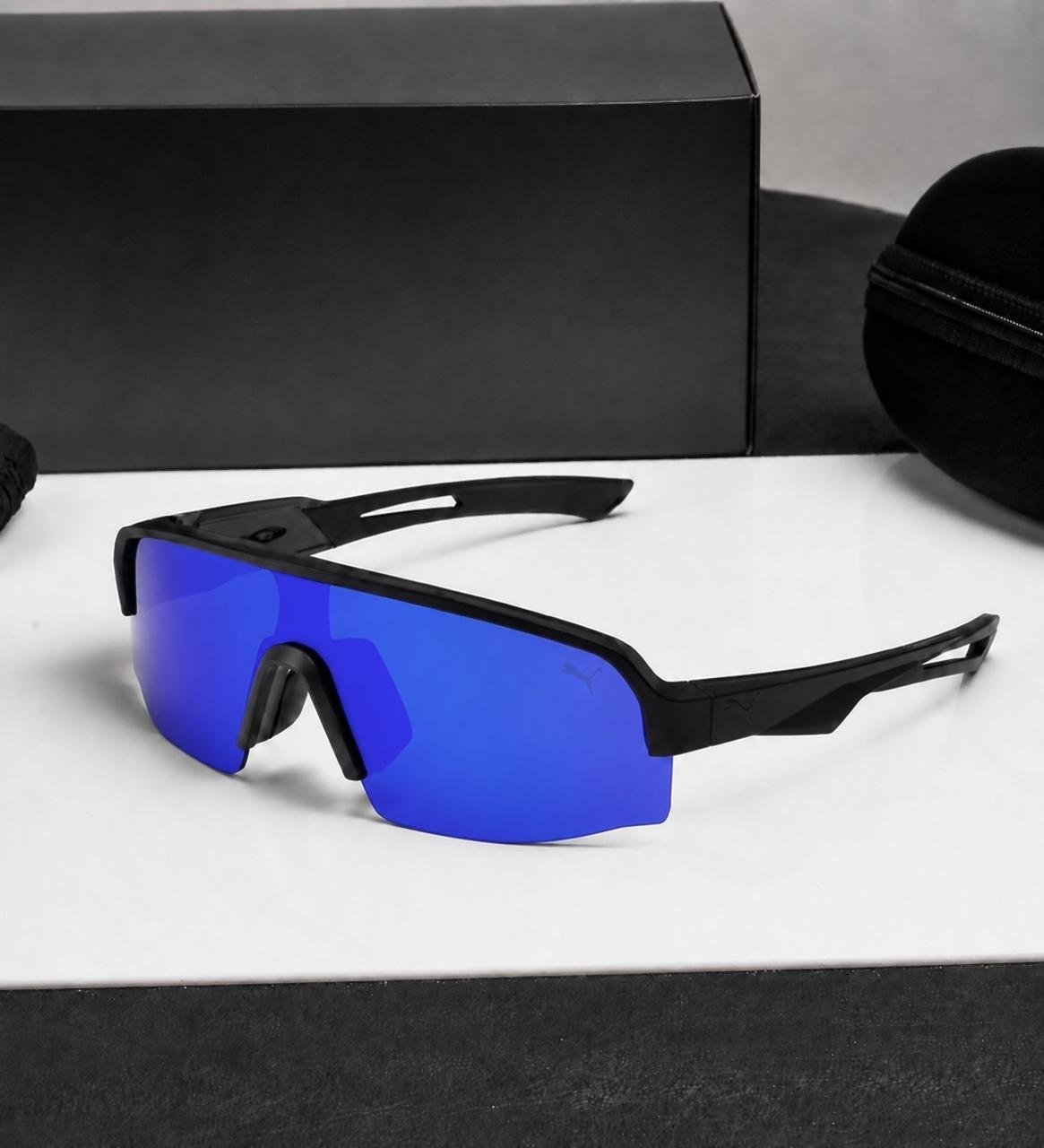 Sports Edition PU4943 (Black-Blue) UV-400 Protection