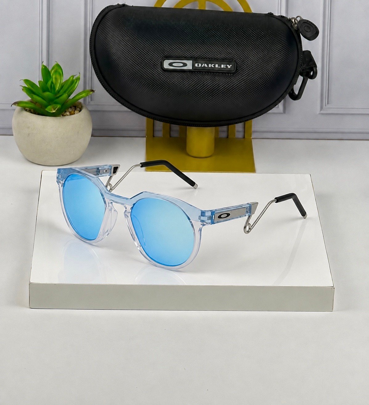 Sports Edition HSTN METAL (Blue-Aqua) Polarized
