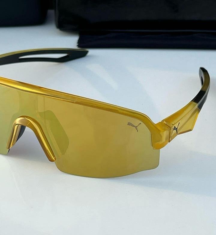 Sports Edition PU4943 (Black-Gold) UV-400 Protection - Image 2