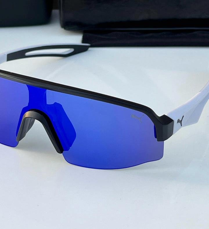 Sports Edition PU4943 (White-Blue) UV-400 Protection - Image 2
